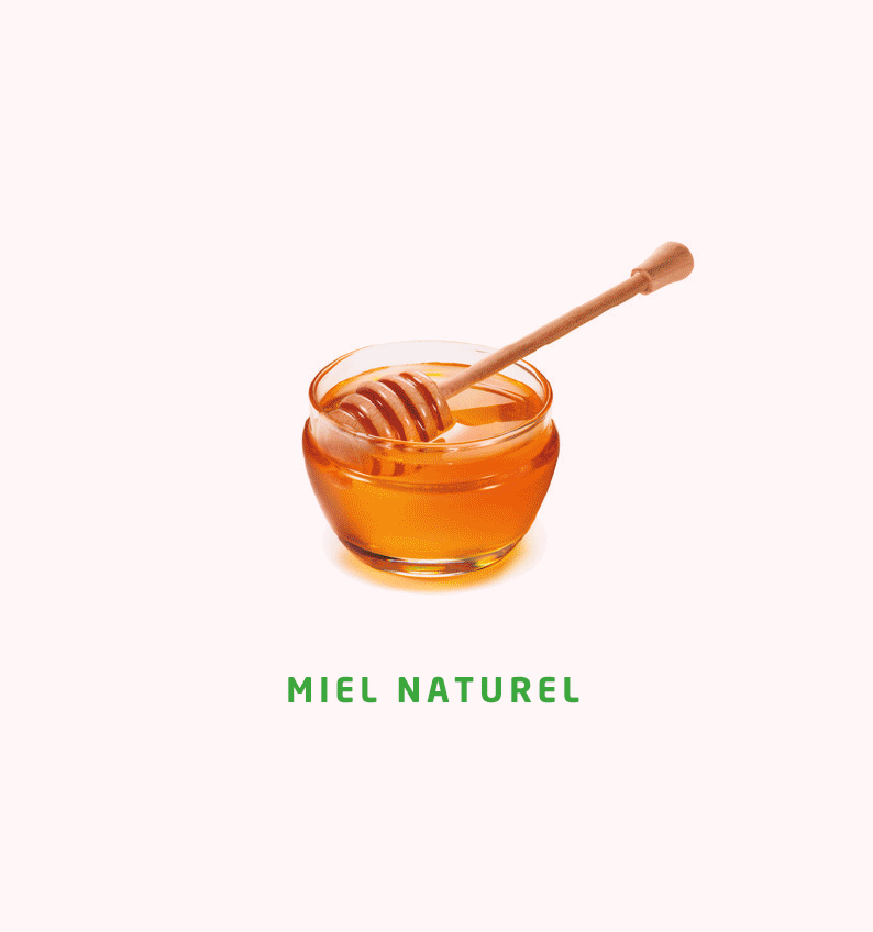 miel et ingrédients naturels